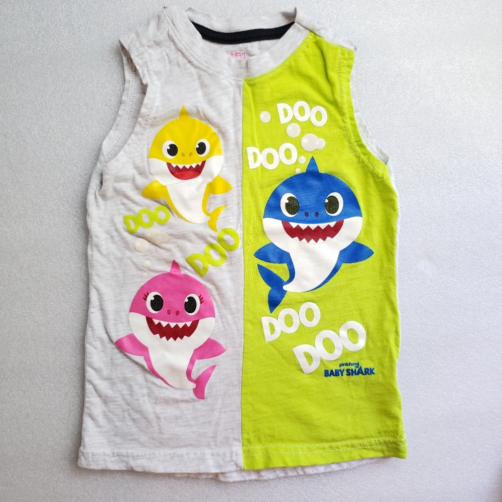 Pinkfong Baby Shark Tank Top